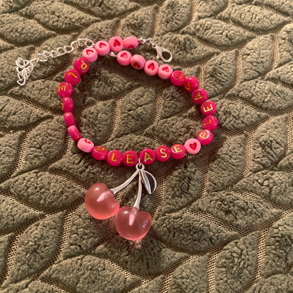 Please please please bracelet Sabrina Carpenter inspired